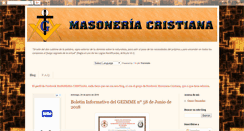 Desktop Screenshot of masoneriacristiana.net