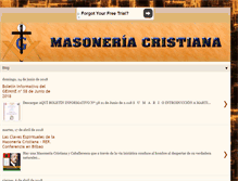 Tablet Screenshot of masoneriacristiana.net